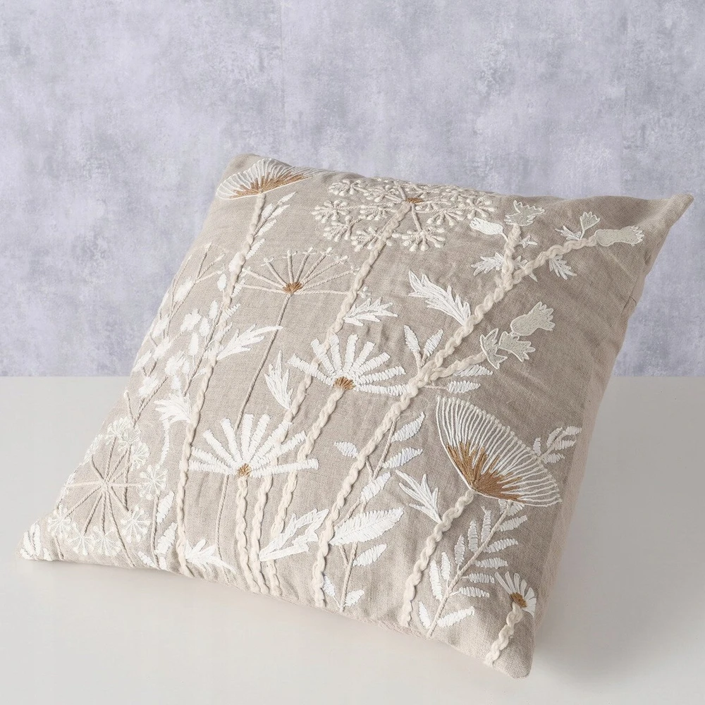 Boltze BLOMSTER dekoratyvinė pagalvė, gėlių raštas, 100% linas