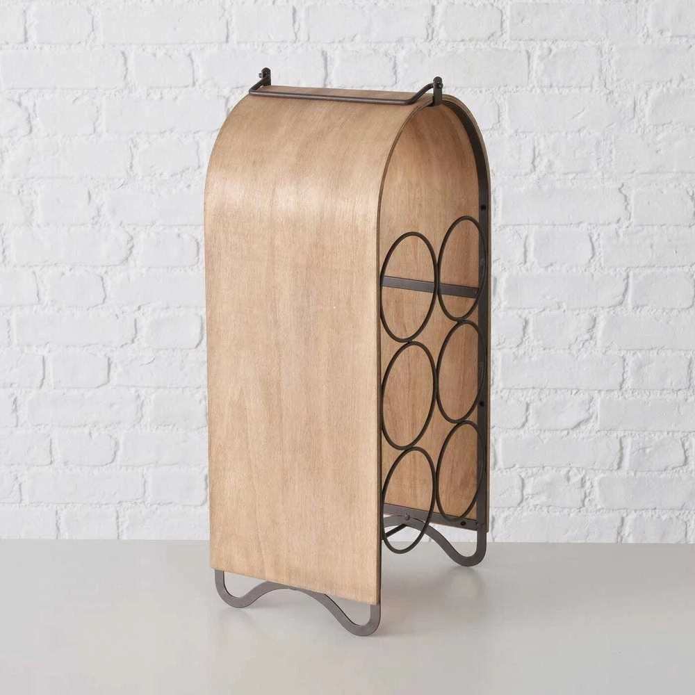 Boltze CHIANTI palėpės vyno lentyna, 6 buteliams, 50 cm