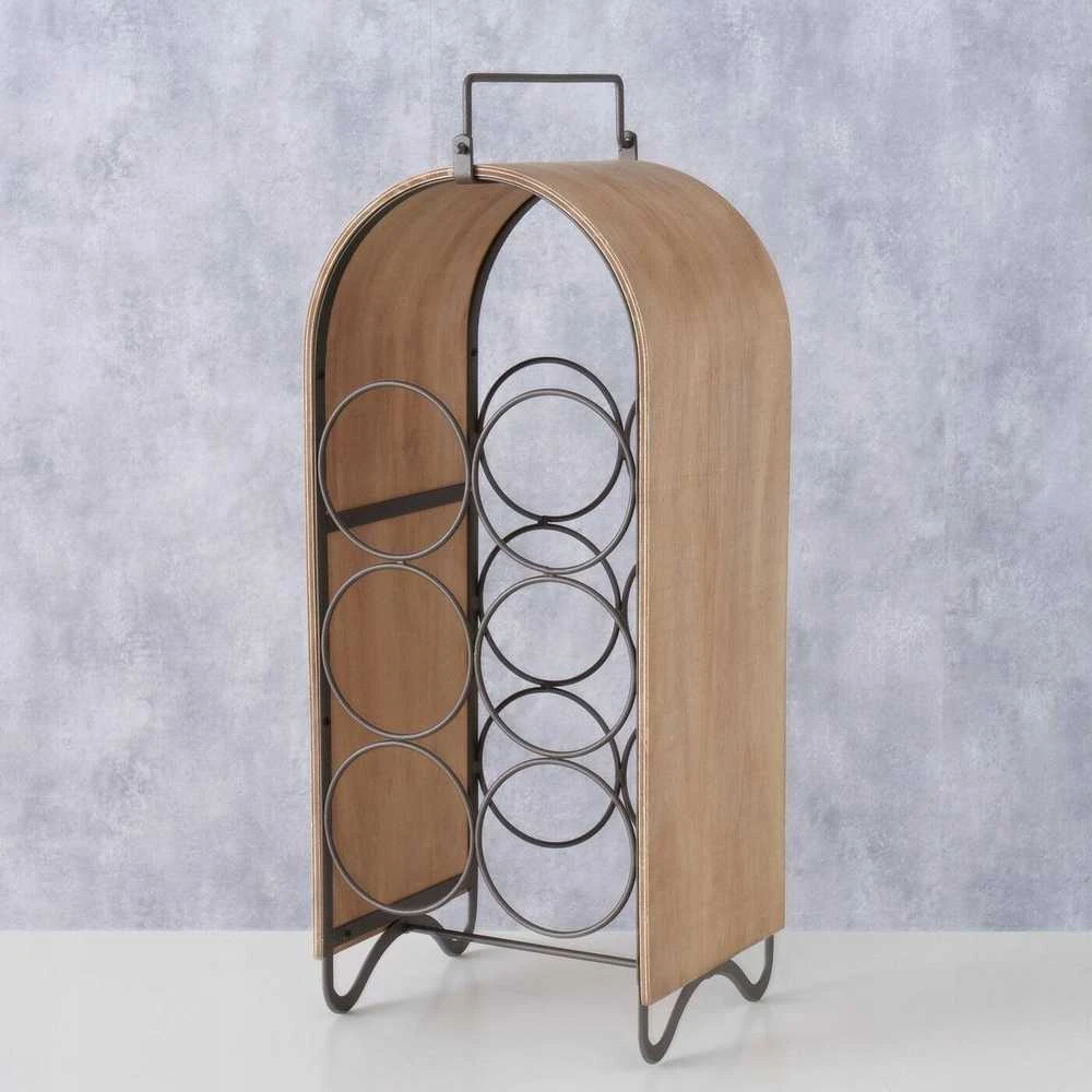 Boltze CHIANTI palėpės vyno lentyna, 6 buteliams, 50 cm