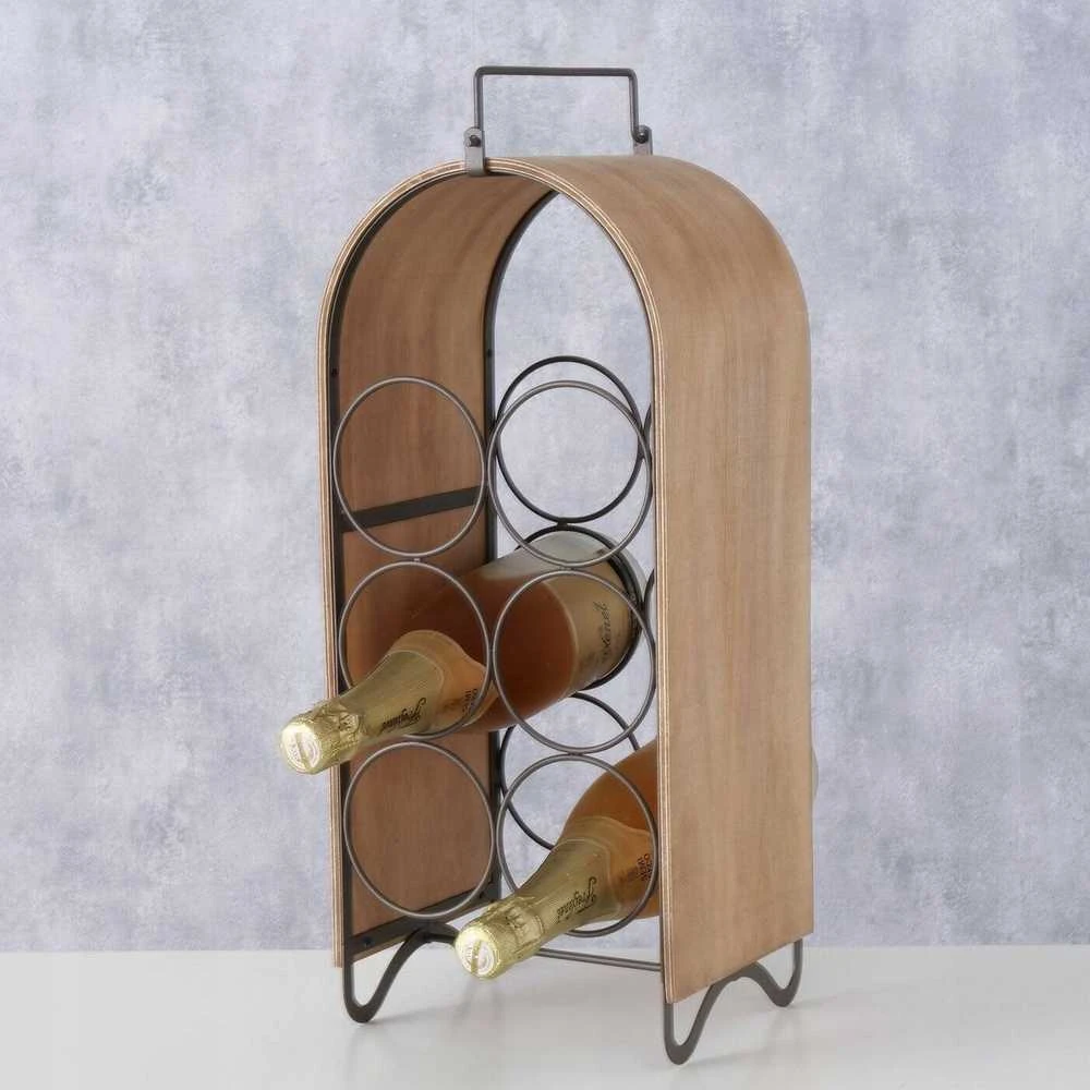 Boltze CHIANTI palėpės vyno lentyna, 6 buteliams, 50 cm