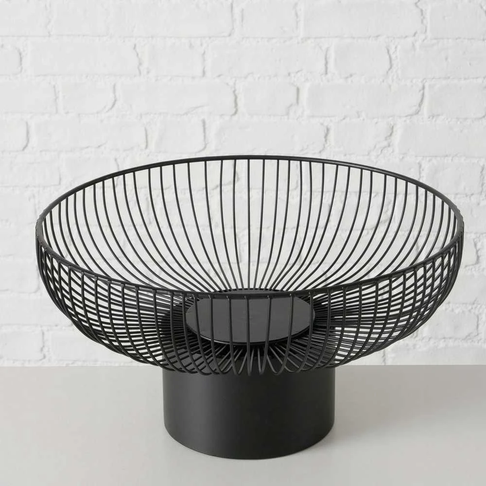 Boltze Metalinės vaisių lėkštės CINDY, 2 vnt. Ø 30-39 cm