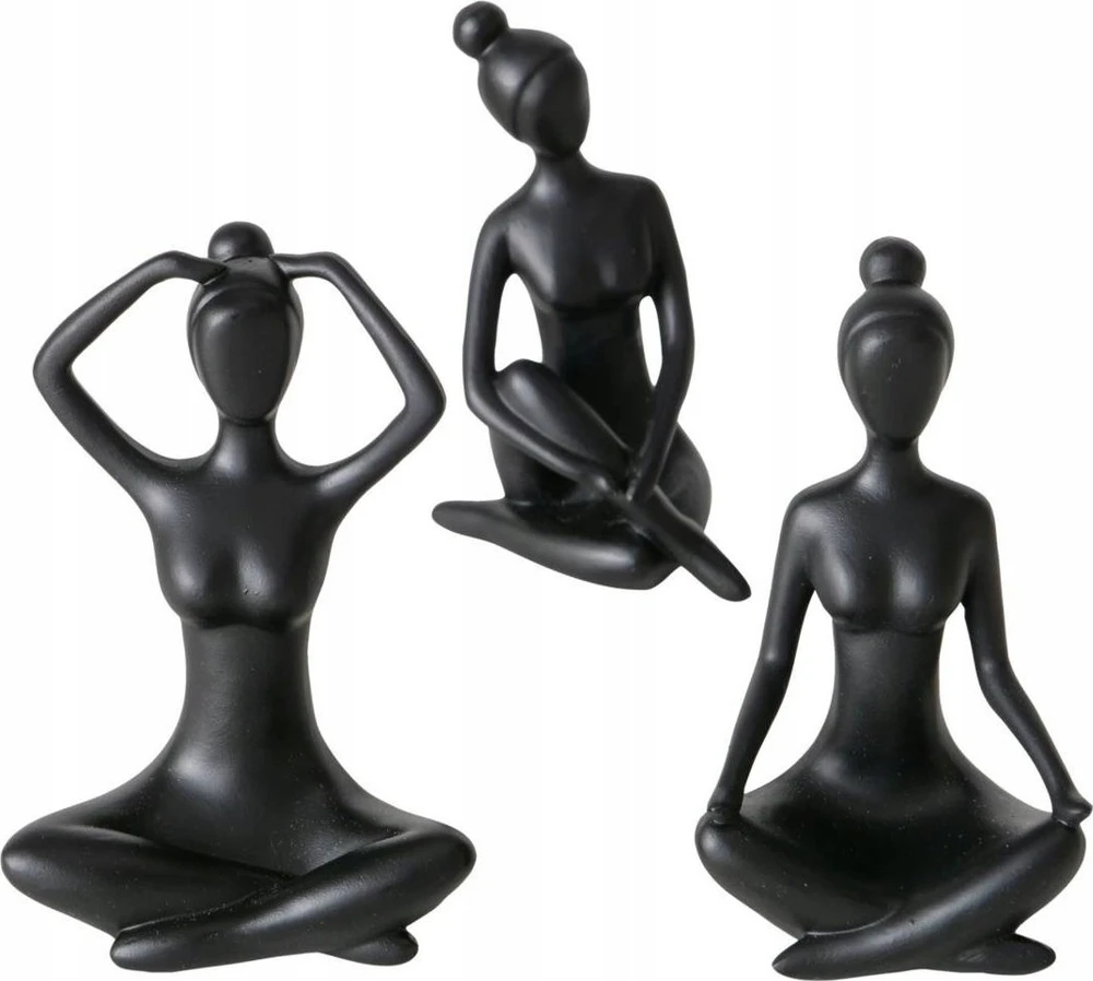 Boltze Dekoratyvinė figūrėlė Joga, moteris, 10 cm