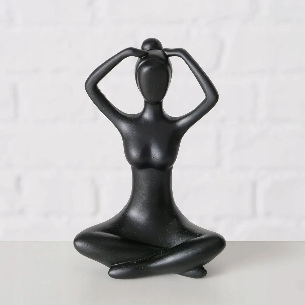 Boltze Dekoratyvinė figūrėlė Joga, moteris, 10 cm