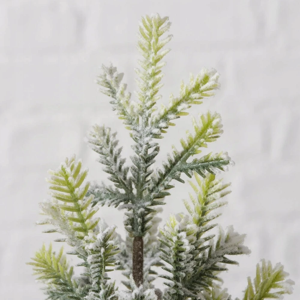 Boltze dirbtinė Kalėdų eglutė džiuto vazone TANNE, 22 cm