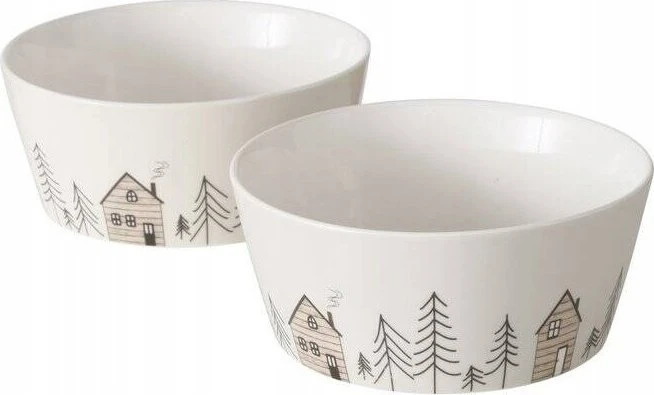 Boltze dubuo su žiemos medžio motyvu HOMEWOOD, Ø15 cm