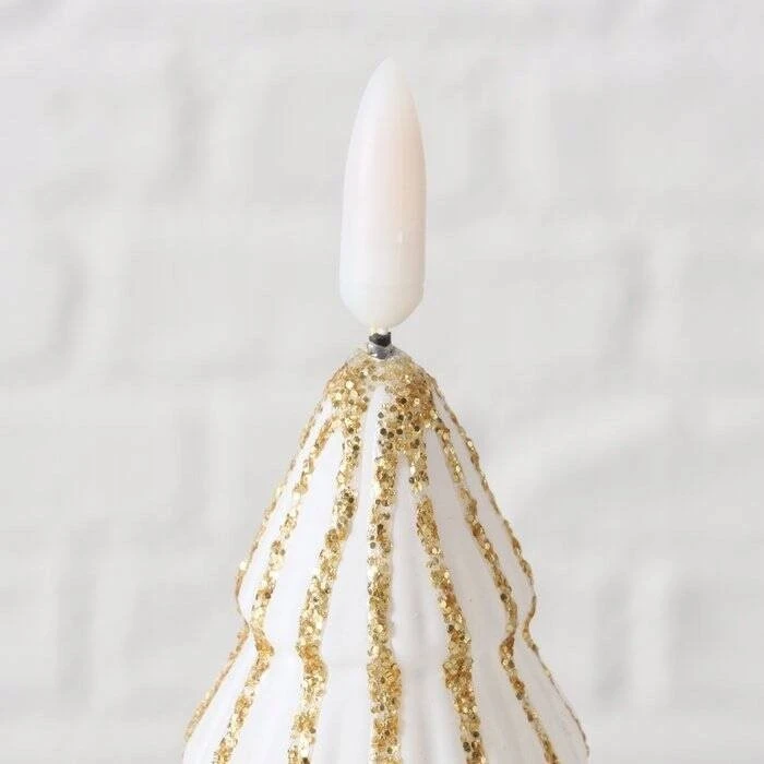 Boltze eglutės žvakė su dirbtine liepsna TORIS, 12 cm