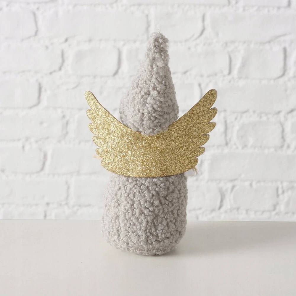 Boltze Home figūrėlė AMIA angelas minkštais drabužiais, 16 cm dydis