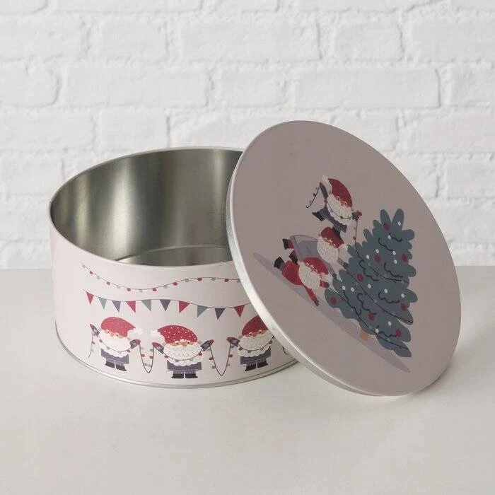 Boltze Home Rinkinys iš dviejų MONTI laikymo skardinių, Ø 16-20 cm