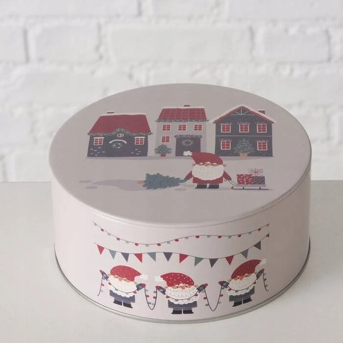 Boltze Home Rinkinys iš dviejų MONTI laikymo skardinių, Ø 16-20 cm