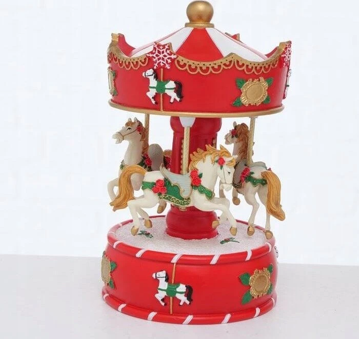 Boltze JOLYNA Kalėdinė muzikinė dėžutė, aukštis 17 cm