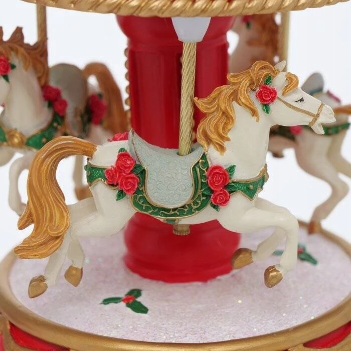Boltze JOLYNA Kalėdinė muzikinė dėžutė, aukštis 17 cm