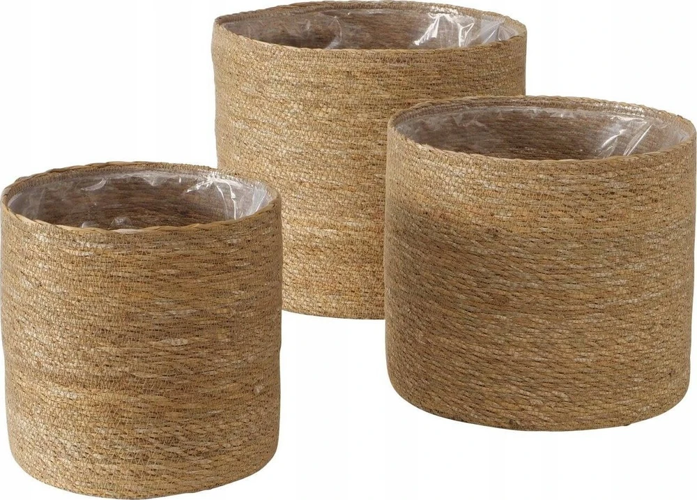 Boltze 3 vazonų uždangalų rinkinys, jūros žolė, SOPHY