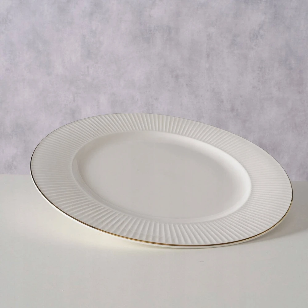 Boltze lėkštė KELLY, porcelianinė, lėkštė Kelly, Ø 26,5 cm