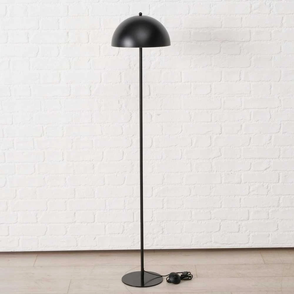 Boltze Grindinė lempa Metalinė stovima lempa PETUNIA grybukas, aukštis 140 cm