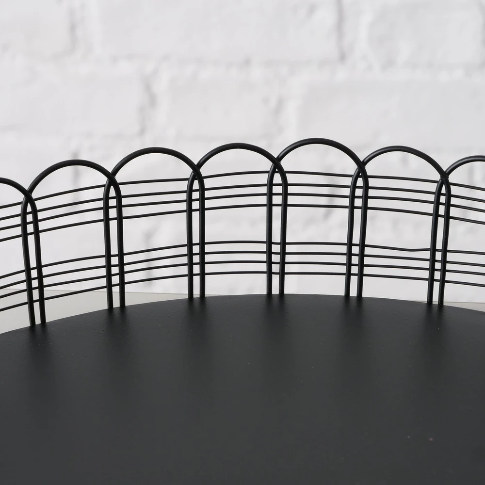 Boltze WEIRY metaliniai padėklai, 2 vnt. Ø 25-31 cm