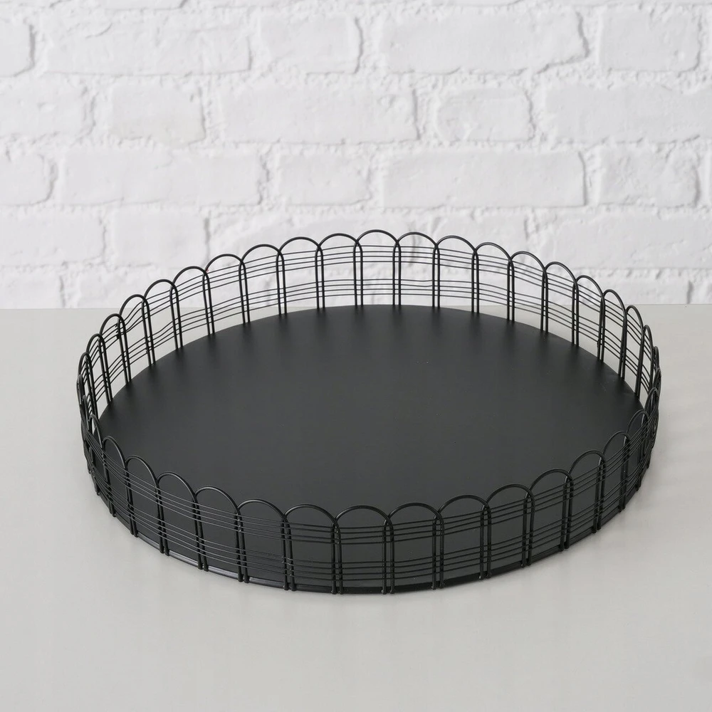 Boltze WEIRY metaliniai padėklai, 2 vnt. Ø 25-31 cm