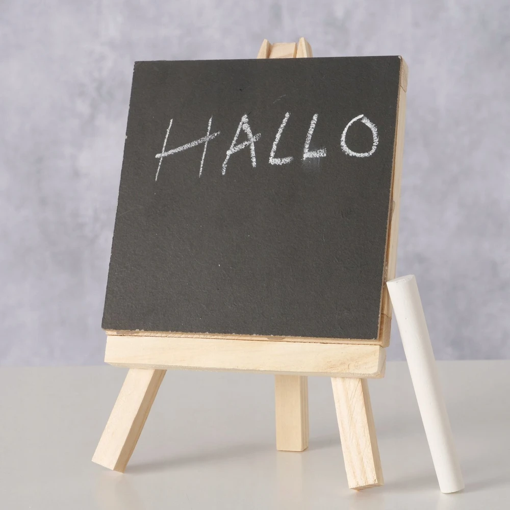 Boltze mini kreidinė lenta užrašams, KREIDINĖ, 15 cm
