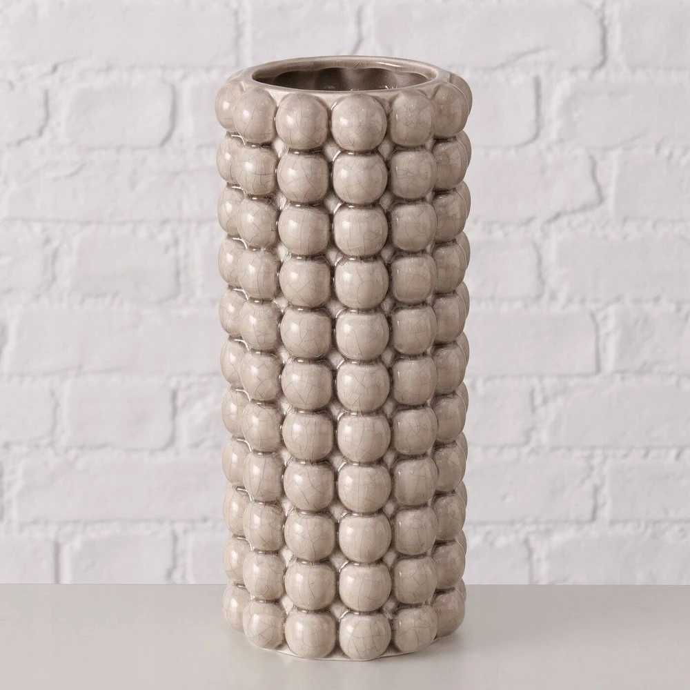Boltze MORTEN akmens masės vaza, 25 cm