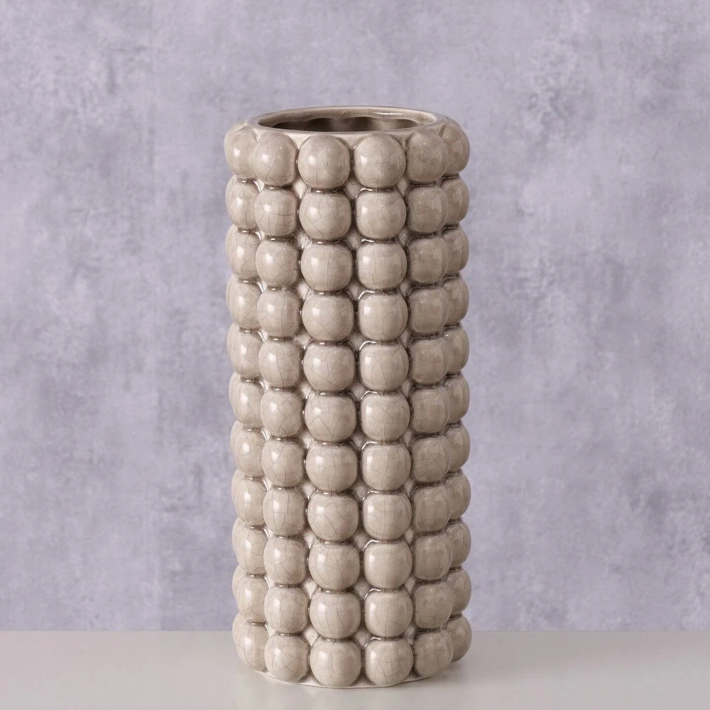 Boltze MORTEN akmens masės vaza, 25 cm