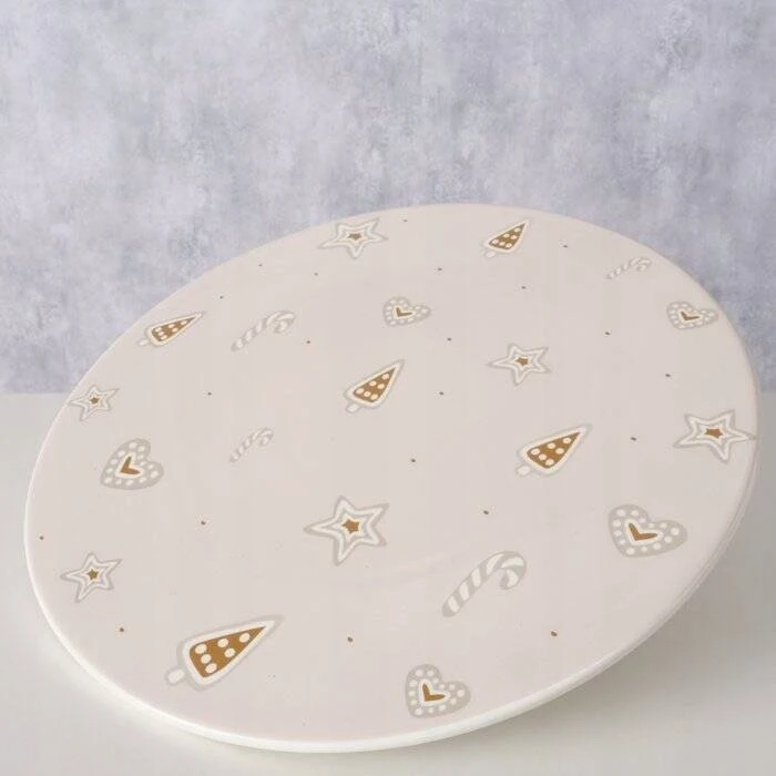 Boltze Płaska patera keramikinė BAKERY, Ø30 cm