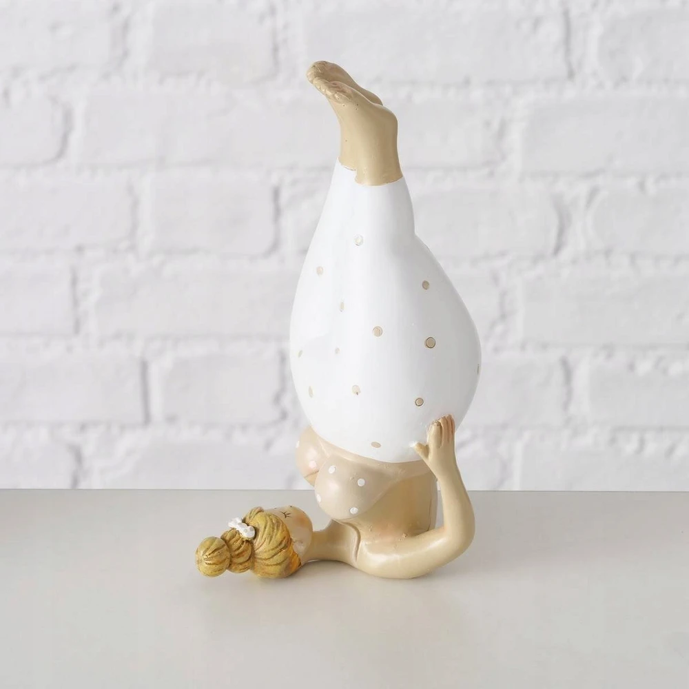 Boltze Porcelianinė figūrėlė Joga, moteris, 22 cm