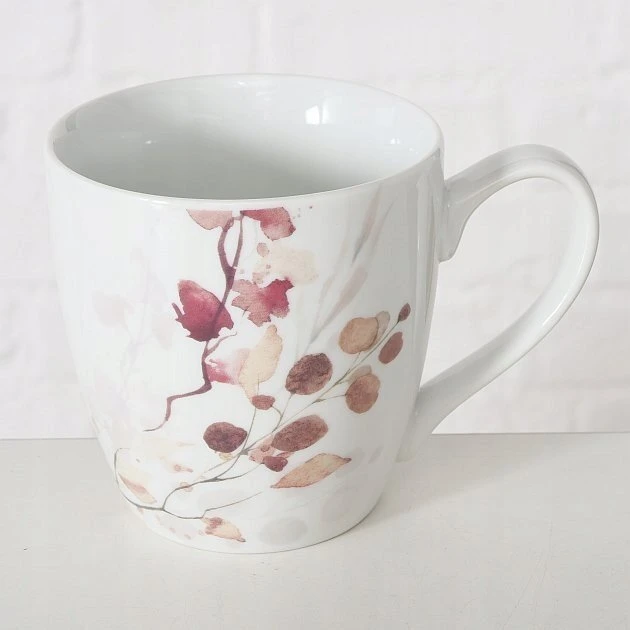 Boltze porcelianinis puodelis su rankų dekoravimu, BERNADA, 480 ml