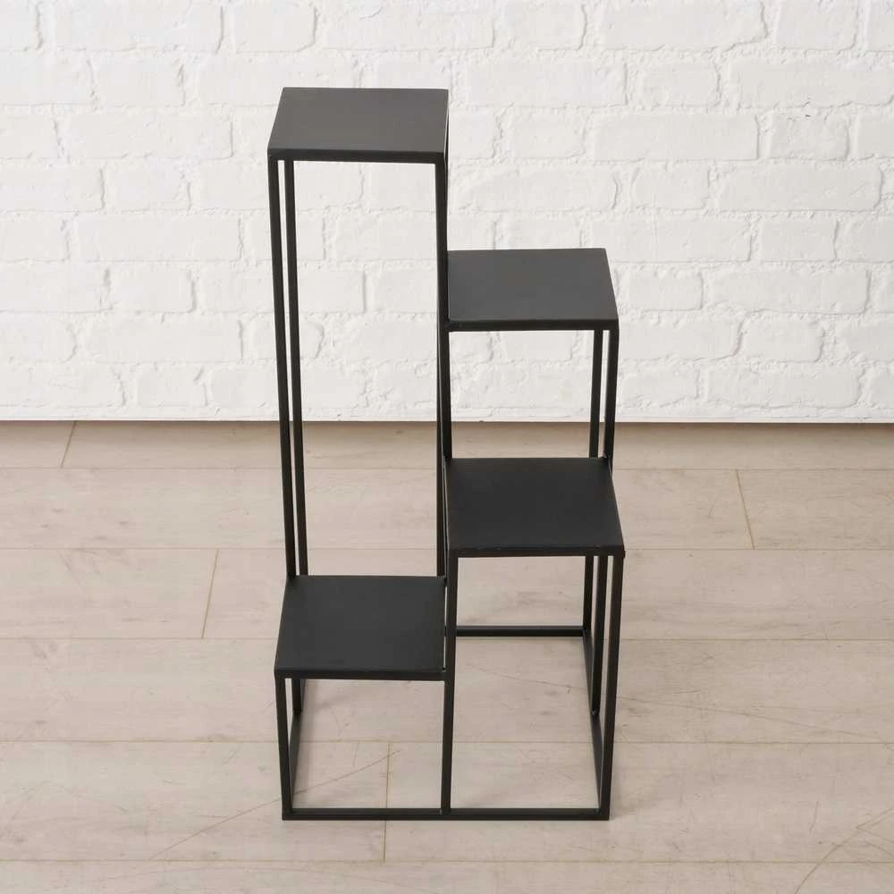 Boltze REMUS 4 pakopų metalinis augalų stovas, 68 cm