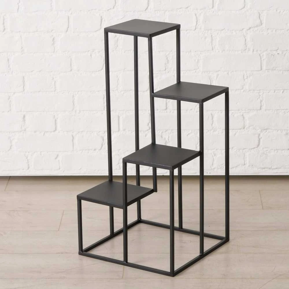 Boltze REMUS 4 pakopų metalinis augalų stovas, 68 cm