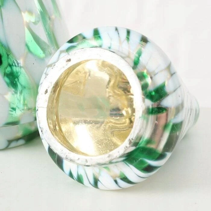 Boltze Stiklinė eglutės formos žvakė DOTTI, aukštis 17,5 cm