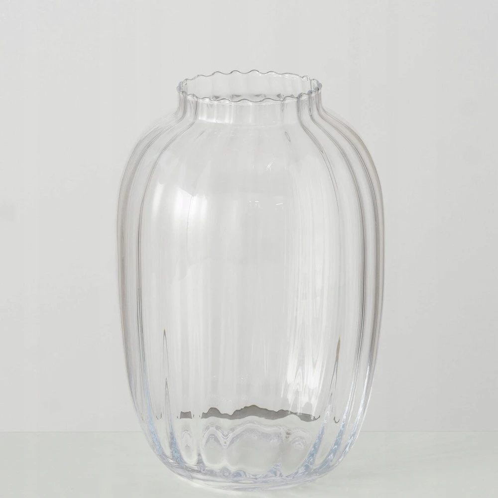 Boltze stiklinė vaza IŠBANDYMAS, 28 cm