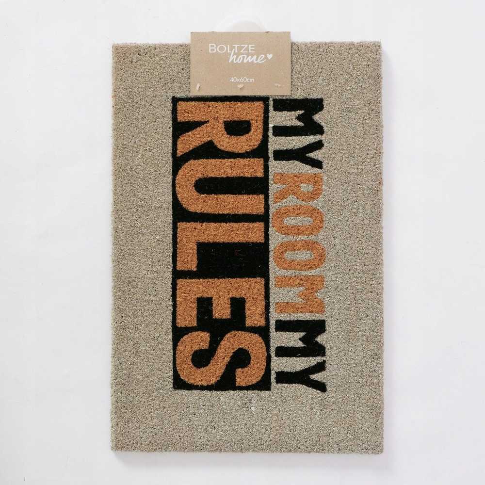 Boltze RULES kokoso pluošto kilimėlis durims, 60 x 40 cm