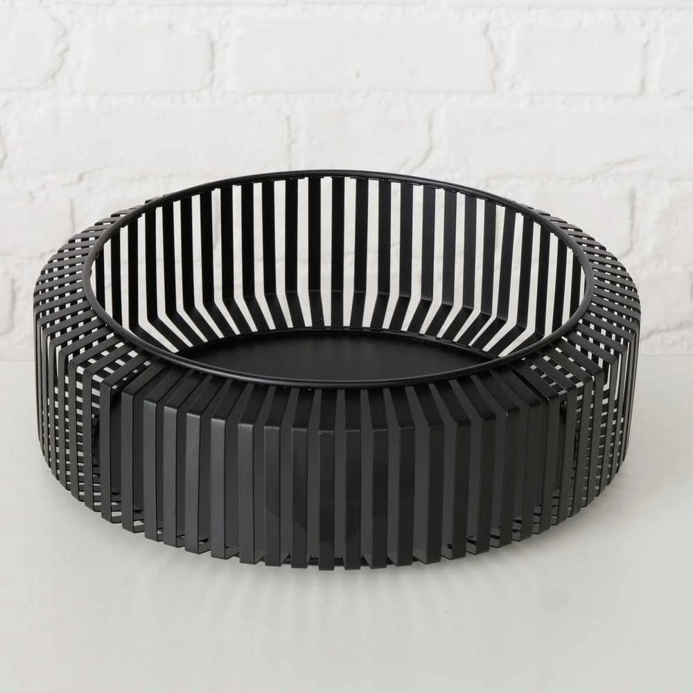 Boltze Dekoratyvinės metalinės dubenys VIKI, 2 vnt. Ø 24-30 cm