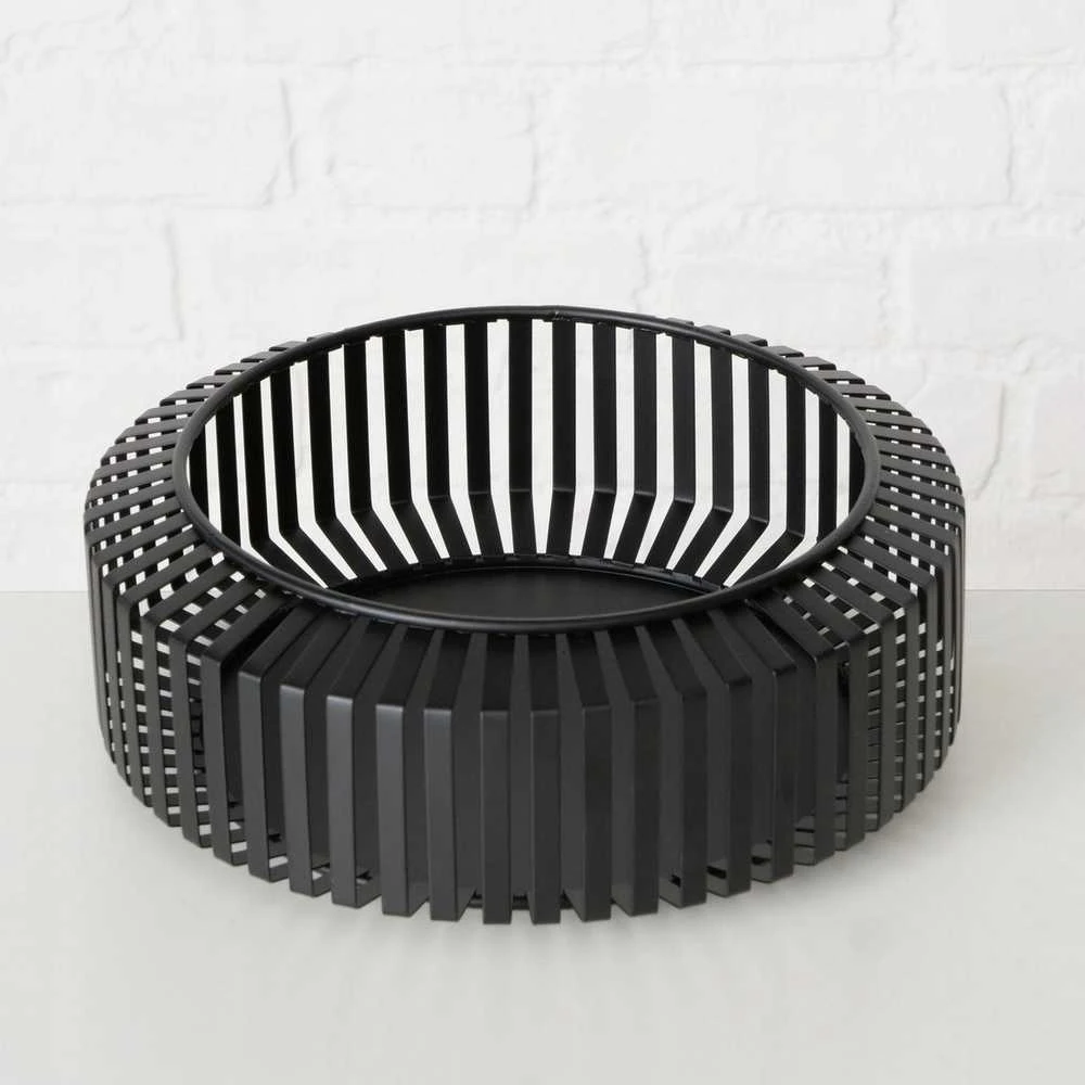 Boltze Dekoratyvinės metalinės dubenys VIKI, 2 vnt. Ø 24-30 cm