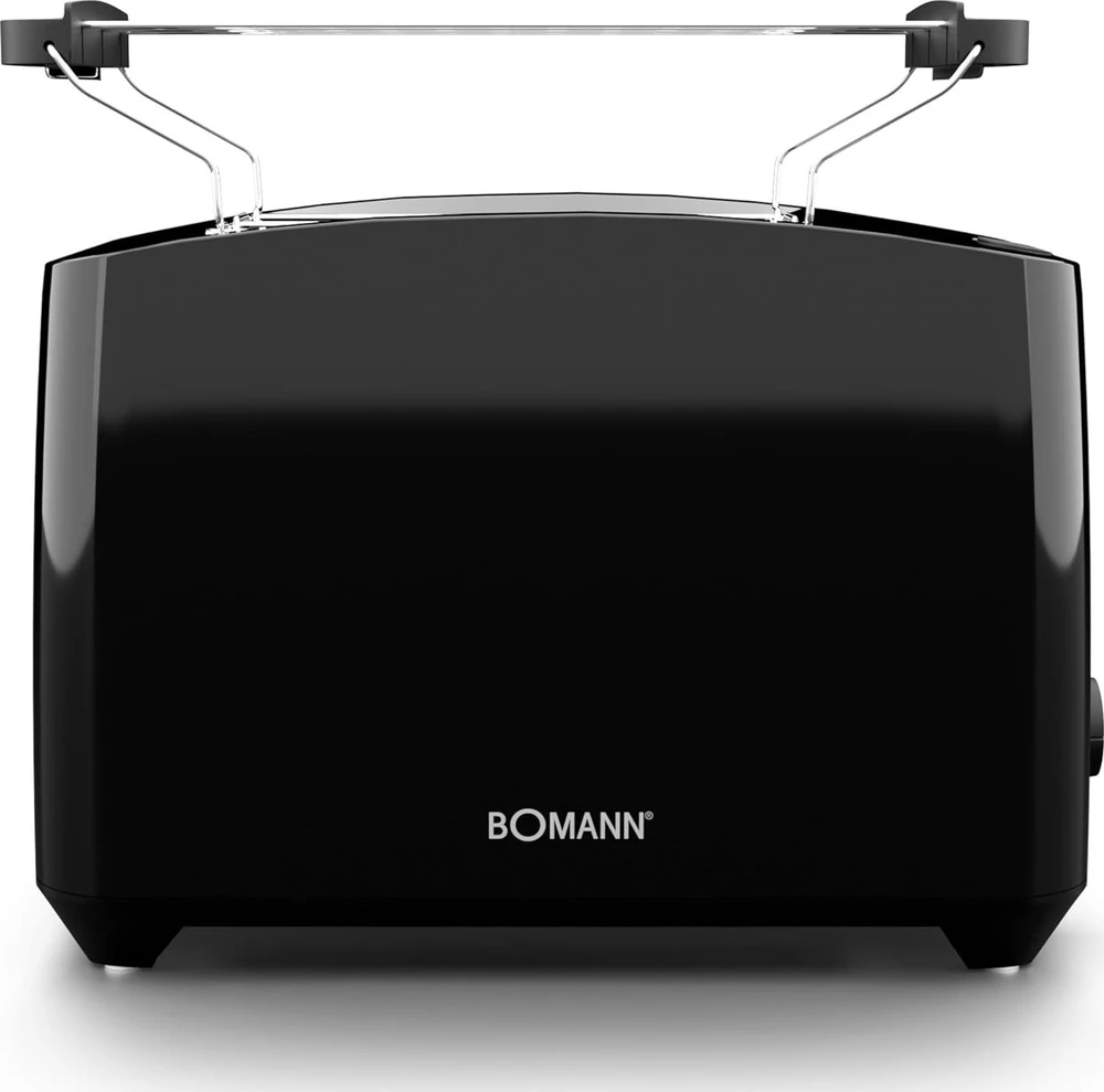 Bomann TA 6065 CB juodas 2 gabalėlių skrudintuvas