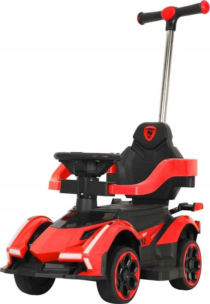 Baby Mix Speed kūdikio dviratis su raudona kreipiančiąja juosta