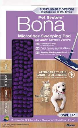Bona PET Pad do zamiatania violetinė