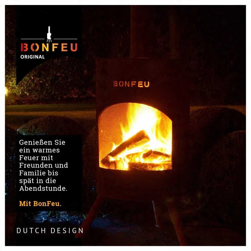 Bonfeu Bonton 40 4000R sodo židinys, rūdžių spalvos