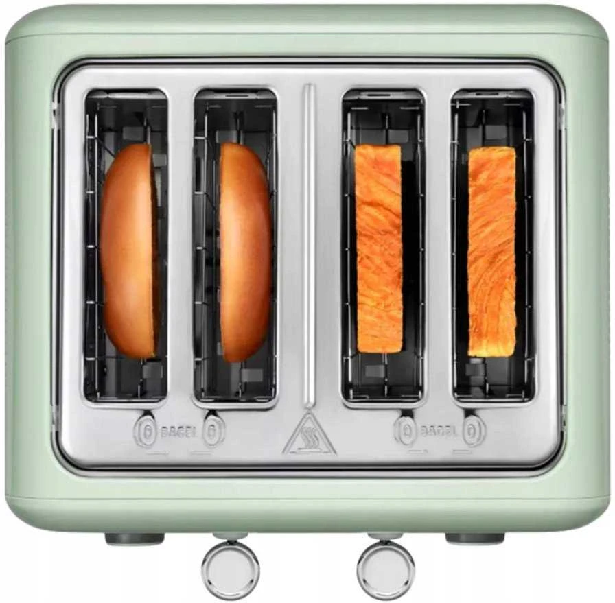 BUYDEEM 4 riekelių skrudintuvas, modelis DT640E, spalva „Cozy Greenish“, ES