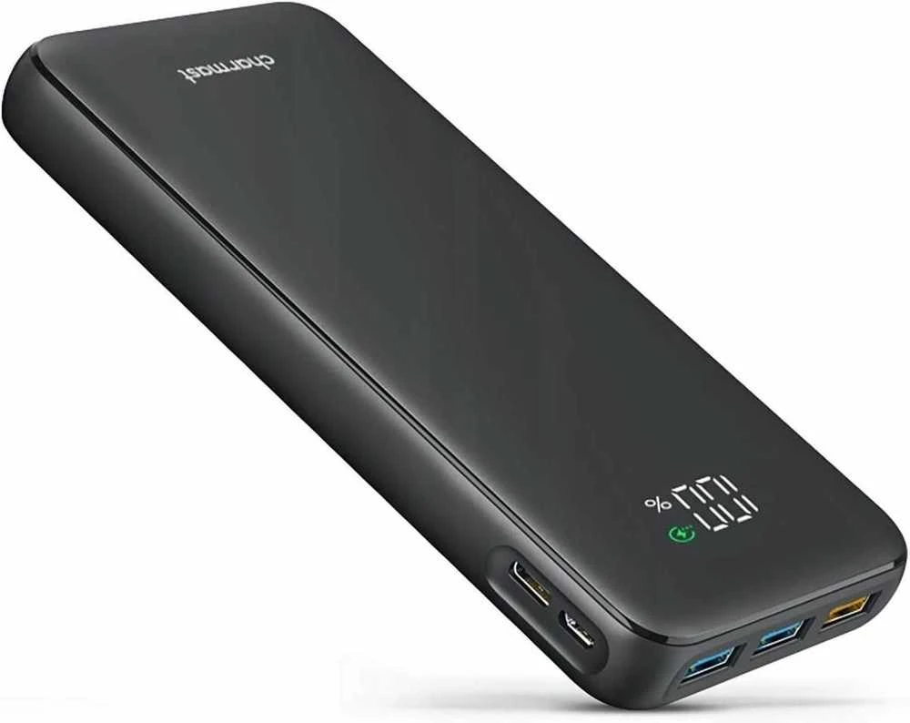Veger Išorinė baterija Charmast W1056 10000 mAh 3A juoda