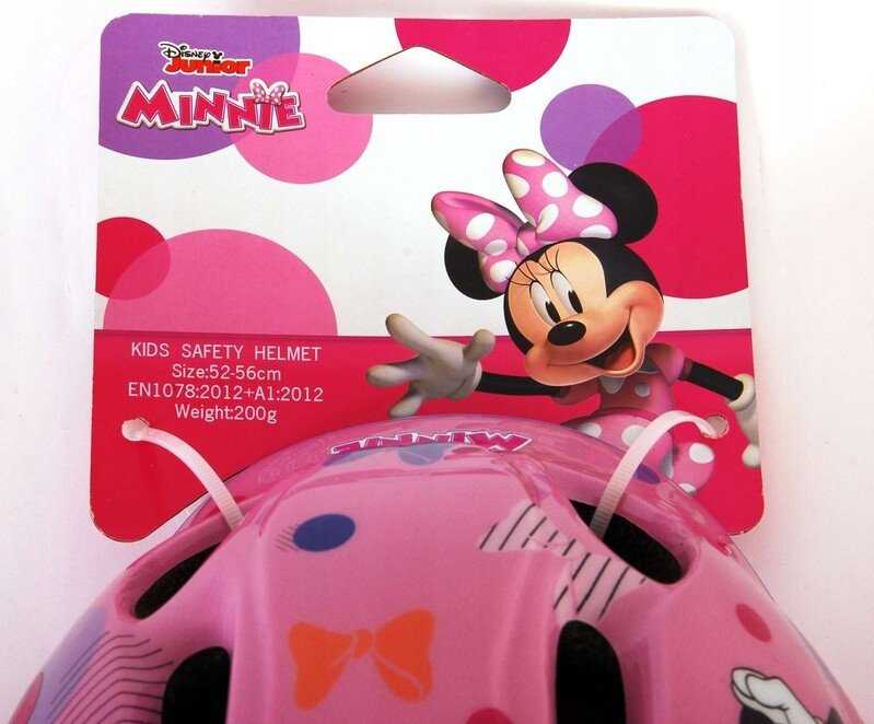 Volare,Disney Volare - Dviračio šalmas 52-56 cm - Minnie (1026)