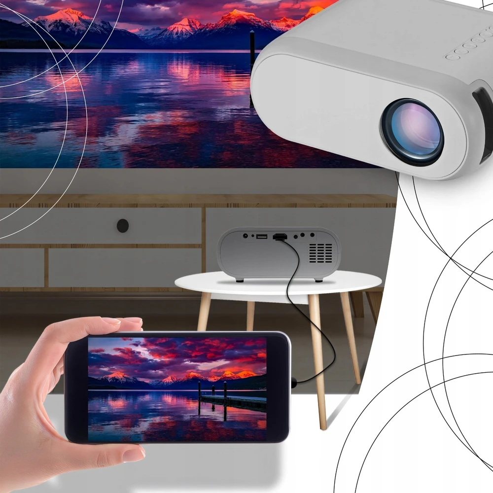 Book On Demand Mini projektorius ER1160 Full HD