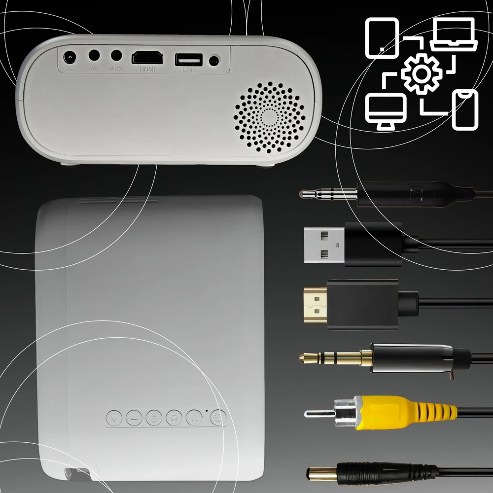 Book On Demand Mini projektorius ER1160 Full HD