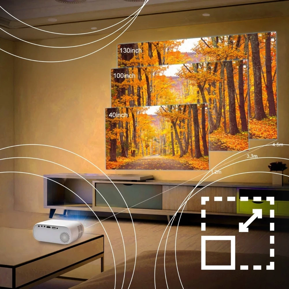 Book On Demand Mini projektorius ER1160 Full HD