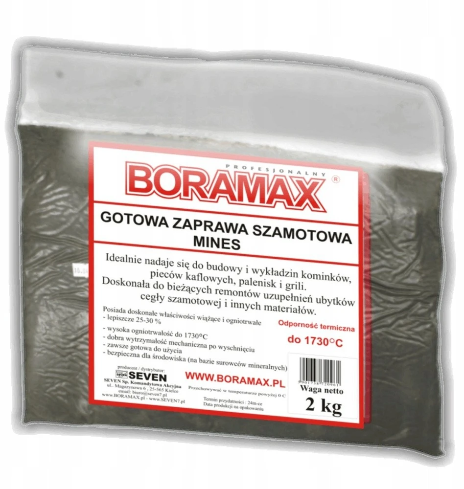 Boramax Šamoto mišinys, paruoštas naudoti, 2kg
