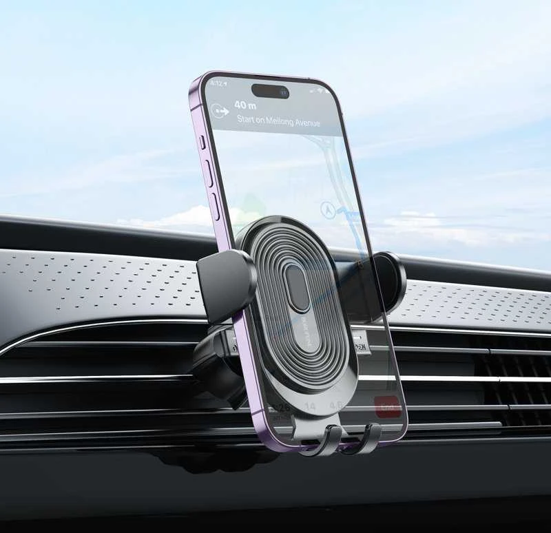 Borofone automobilinis laikiklis BH84 Experience to air vent juodos spalvos