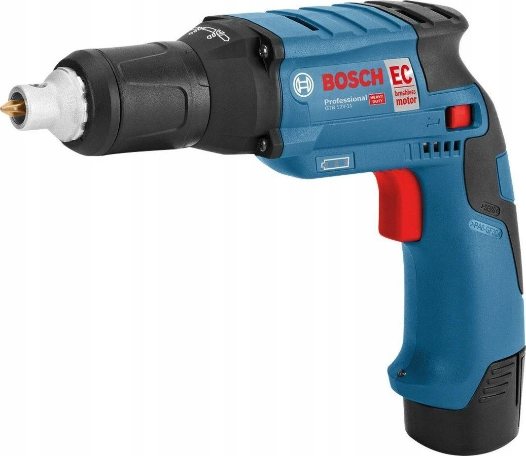 Bosch Akumuliatorinis suktuvas sausosios statybos GTB 12V-11, be akumuliatoriaus ir kroviklio
