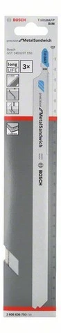 Bosch 3 siaurapj. pjūkleliai T 1018 AFP,Metal-Sandwich
