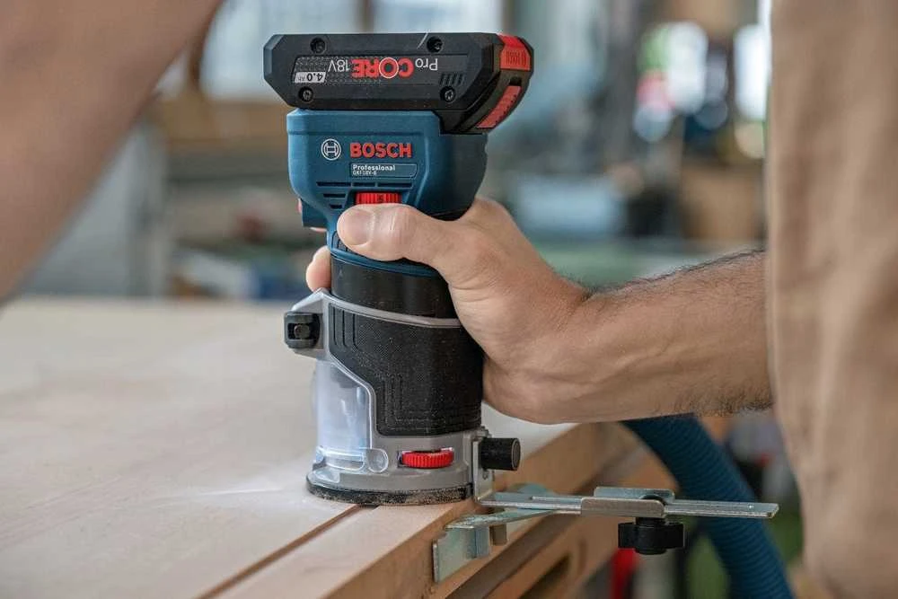 Bosch GKF 18V-8 Solo (8mm collet), Carton