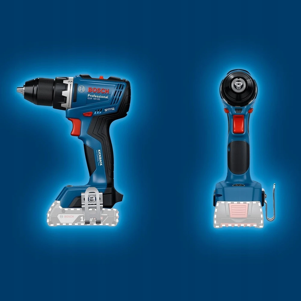 Bosch GSR 18V-65, LB, 2x4.0PrC, 18V-40