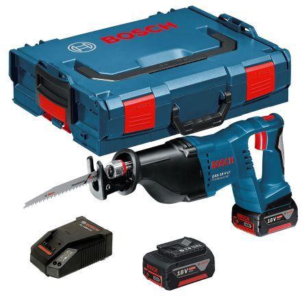 Bosch Akumuliatorinis universalus pjūklas GSA 18 V-LI, 2x5.0Ah